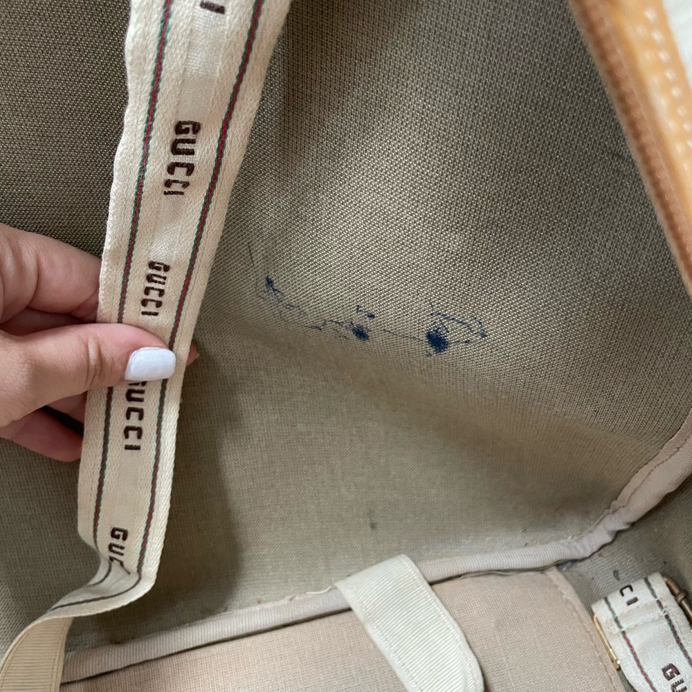 Vintage Gucci Weekender Bag | Authentic GG Bag - Picture 13 of 13